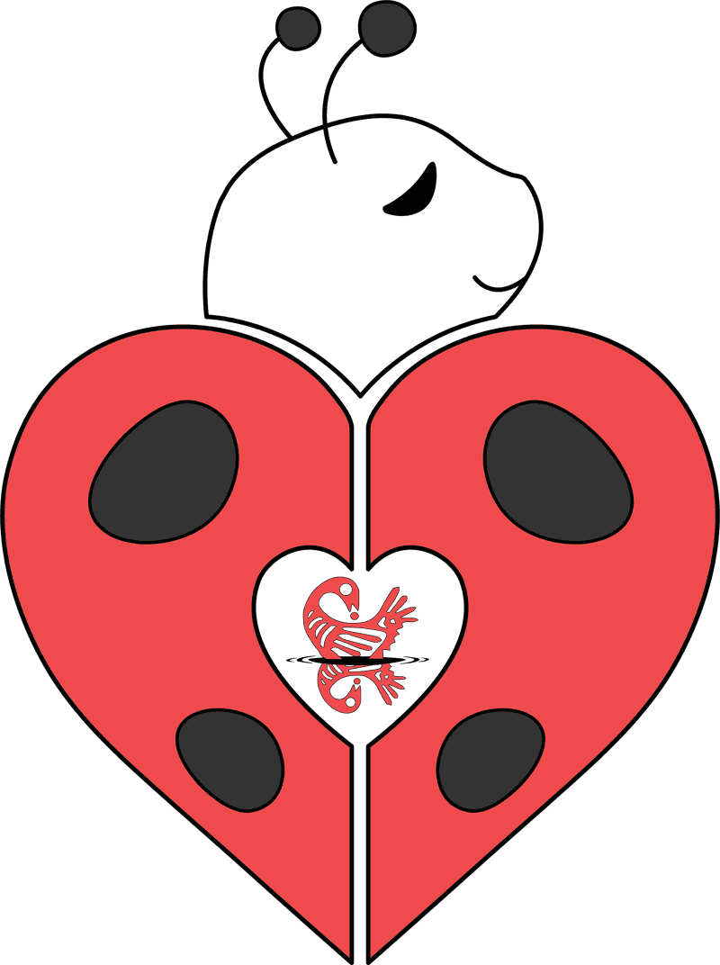 The Denise McLaughlin Ladybug Scholarship icon — a red heart-shaped ladybug.